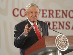 López Obrador confió en que este año se sienten las bases para la transformación de México, las nuevas políticas para la patria nueva. NTX / G. Durán
