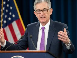 Jerome Powell enfatizó las preocupaciones de la Fed por un incremento en las incertidumbres por el panorama económico internacional. AFP/ARCHIVO