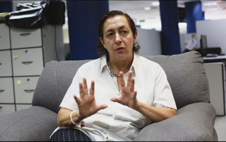 La escritora fue nombrada como la nueva Directora de la Biblioteca Iberoamericana “Octavio Paz”. EL INFORMADOR / G. Gallo