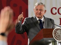 López Obrador criticó que en los pasados gobiernos se desconocía donde quedaban los recursos de los decomisos a delincuentes en el país. NTX / J. Lira