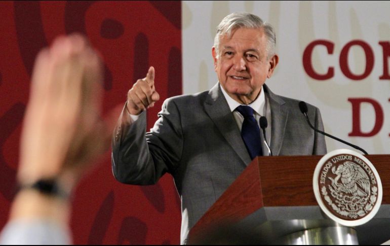 López Obrador criticó que en los pasados gobiernos se desconocía donde quedaban los recursos de los decomisos a delincuentes en el país. NTX / J. Lira
