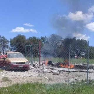 Explosión de taller de pirotecnia en Tlaxcala deja dos muertas