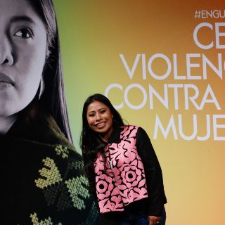 Yalitza Aparicio lanza campaña contra la violencia a mujeres