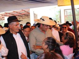 Ricardo Peralta declara que el proyecto arrancará en La Huacana con la instalación de empresas detonantes de la distribución de productos agrícolas, como Index. TWITTER/@Ricar_peralta