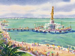 “La Perla del Golfo”, es el apodo de este lugar por el brillante aspecto que presume a la distancia. ESPECIAL / J. Monroy