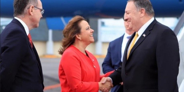 Mike Pompeo llega a M&eacute;xico