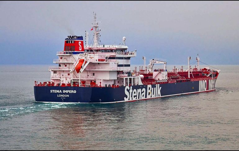 Es el segundo buque que han incautado por las autoridades iraníes. AP