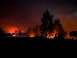Es el tercer día de incendios forestales en el país lusitano. AFP