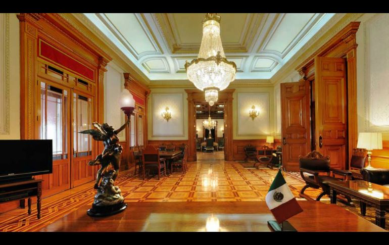 El Palacio Nacional cuenta con lujosos salones. GOBIERNO DE MÉXICO