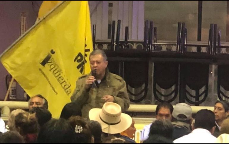 El excandidato del PRD a la gubernatura de Baja California, Jaime Martínez Veloz, encabeza la denuncia. FACEBOOK/JaimeVelozz