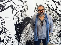 Con la intención de replicar la actividad realizada por Del Toro, Caballero estuvo en el MUSA. EL INFORMADOR / E. Barrera