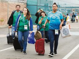 Atletas y delegados de diferentes países ya se encuentran en Lima. NOTIMEX