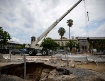 El gobernador, Enrique Alfaro, aseguró que este incidente no afectó la Línea 3. EL INFORMADOR / F. Atilano