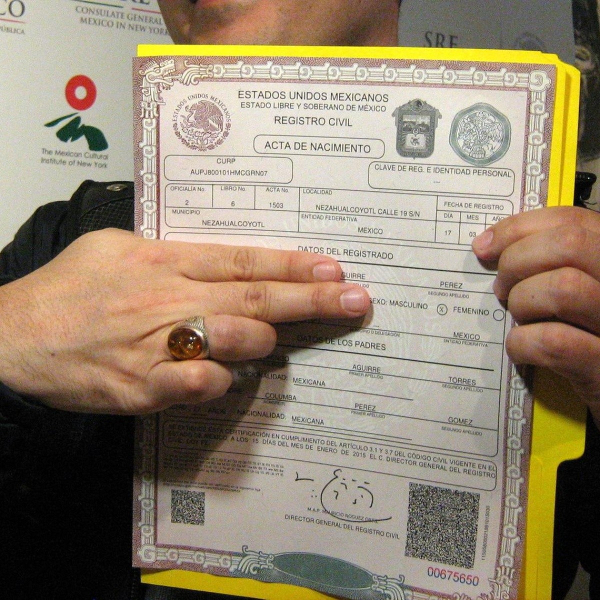 Aprueban Que Actas De Nacimiento No Tengan Fecha De Vencimiento