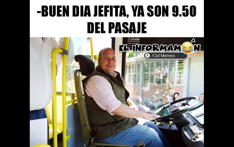 Reaccionan con memes al aumento al transporte público