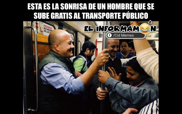 Reaccionan con memes al aumento al transporte público