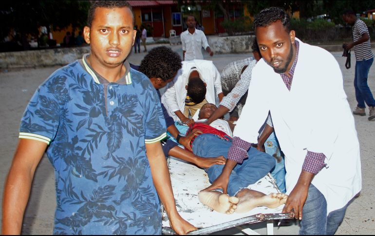 Confirman que un total de ocho personas resultaron heridas tras el atentado suicida. AP/F. Abdi