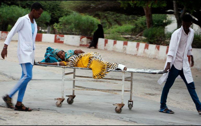 Confirman que un total de ocho personas resultaron heridas tras el atentado suicida. AP/F. Abdi