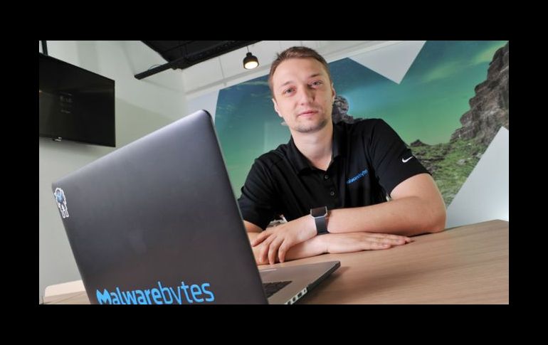 Marcin comenzó a trabajar en el desarrollo de antivirus cuando tenía 14 años. DARAGH MC SWEENEY/PROVISION