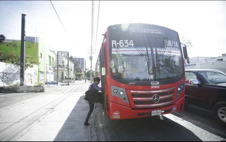 Este sábado aumentará la tarifa del transporte público de 7 a 9.50 pesos. EL INFORMADOR / ARCHIVO