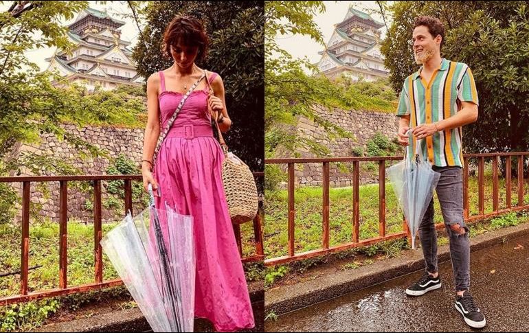 Natalia y Gonzalo han subido a sus redes sociales, por separado, fotografías de los lugares que han visitado en Japón. ESPECIAL