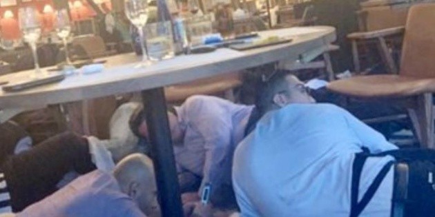 Reportan tiroteo en plaza Artz; hay cuatro personas lesionadas