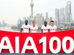 Con un monto de 498 millones de dólares por año, hasta 2027, este nuevo contrato sustituye al precedente, que iba hasta 2022 entre Tottenham y AIA. ESPECIAL / tottenhamhotspur.com