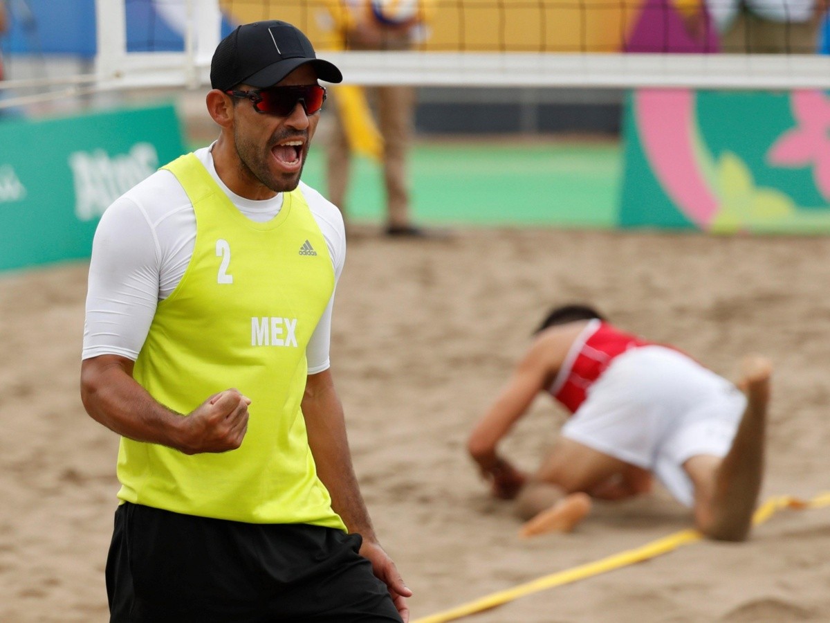  México vence a Canadá en voleibol de playa en Lima 2019