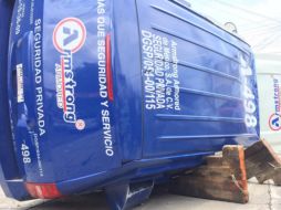 El percance se registró en el cruce de las calles Angulo y Amado Nervo. ESPECIAL / Protección Civil Guadalajara