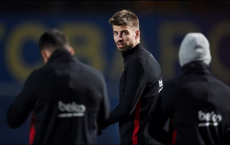 El técnico del Barcelona mantendrá la mirada en Gerard Piqué para marcar su disponibilidad. EFE / ARCHIVO