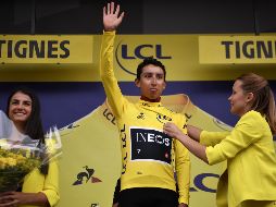Egan Bernal está cerca de convertirse en el primer colombiano en ganar el Tour de Francia. AFP/E. Bertorello