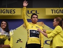 Egan Bernal está cerca de convertirse en el primer colombiano en ganar el Tour de Francia. AFP/E. Bertorello