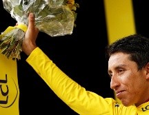 Además de la victoria, Bernal ofrecerá a Colombia su quinto maillot blanco de mejor ciclista joven . EFE/G. Horcajuelo