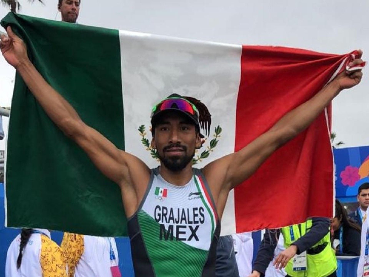  Mexicano Crisanto Grajales se cuelga el oro en triatlón