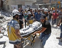 Ariha ha sufrido varios ataques aéreos, especialmente durante la semana pasada. AFP/O. Haj Kadour