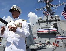 El almirante de la Armada Craig Faller, jefe del Comando Sur de Estados Unidos, asegura que las incursiones no deberían ser tema de preocupación. AP/L. Sladky