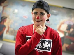 “Alele”. Daniel Munguía es conocido en redes sociales gracias a este payasito. EL INFORMADOR / F. Atilano