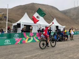 El Circuito Morro Solar fue donde la ciclista consolidó su extraordinaria actuación que prácticamente dominó de principio a fin. TWITTER / @CONADE