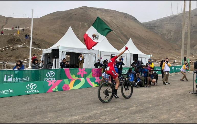 El Circuito Morro Solar fue donde la ciclista consolidó su extraordinaria actuación que prácticamente dominó de principio a fin. TWITTER / @CONADE