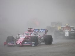 Sergio Pérez perdió una oportunidad importante para cosechar unidades de nueva cuenta en esta undécima cita de la Temporada 2019 de la Fórmula 1. EFE / V. Xhemaj