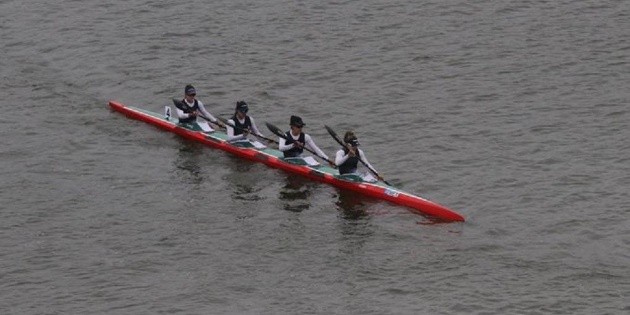 M&eacute;xico gana plata en K4 femenil de canotaje en Lima 2019