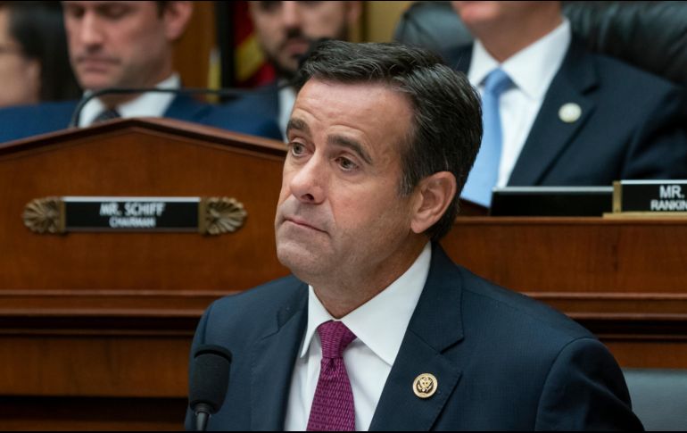 John Ratcliffe es un congresista republicano afín al mandatario. AP/ARCHIVO