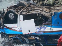 El exceso de velocidad y el mal estado de las carreteras suelen ser los motivos por el alto número de accidentes de tránsito en Perú. EFE/ARCHIVO