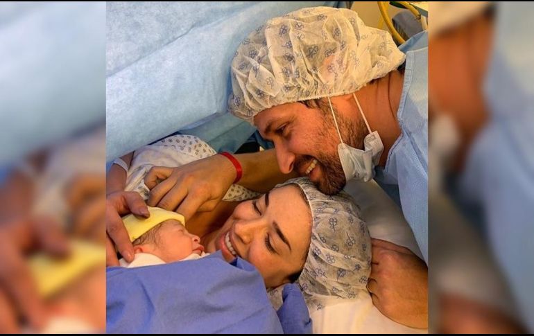 El pequeño Lucio pesó al nacer 2.920 kg y midió 49 cm. INSTAGRAM / @lauragii