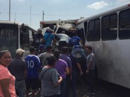 Los hechos se registraron sobre avenida Concepción, a la altura de Plaza Centro City. ESPECIAL / Policía de Tlajomulco