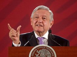 Durante su conferencia de prensa, López Obrador confió en que el gobernador de Tabasco, Adán Augusto López (Morena) aclare dicha modificación. SUN / I. Stephens