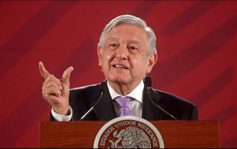Durante su conferencia de prensa, López Obrador confió en que el gobernador de Tabasco, Adán Augusto López (Morena) aclare dicha modificación. SUN / I. Stephens