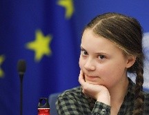 Greta Thunberg estuvo en una sesión del Parlamento Europeo en Estrasburgo, Francia, en abril pasado. AFP/F. Florin