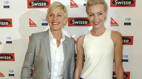 En caso de que el divorcio entre Ellen DeGeneres y Portia De Rossi sea real, sería uno de los divorcios más caros. EFE / ARCHIVO