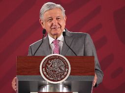 López Obrador asegura que la oposición actúa con responsabilidad y no va más allá de los cuestionamientos. NTX / I. Hernández